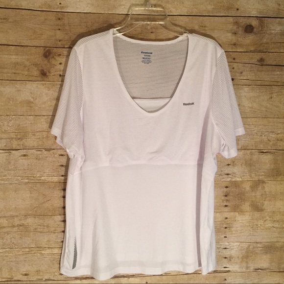 Reebok Tops - Reebok Vented Plus Size Workout Shirt